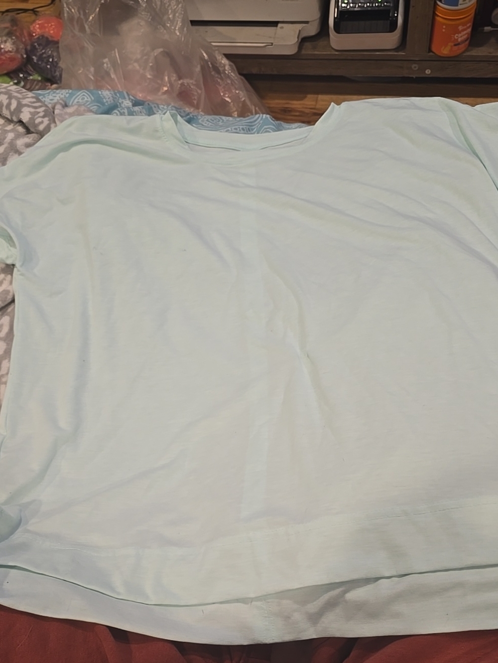 ❤️5/$25 Nwot Light Blue Women's Crewneck Muscle Tank